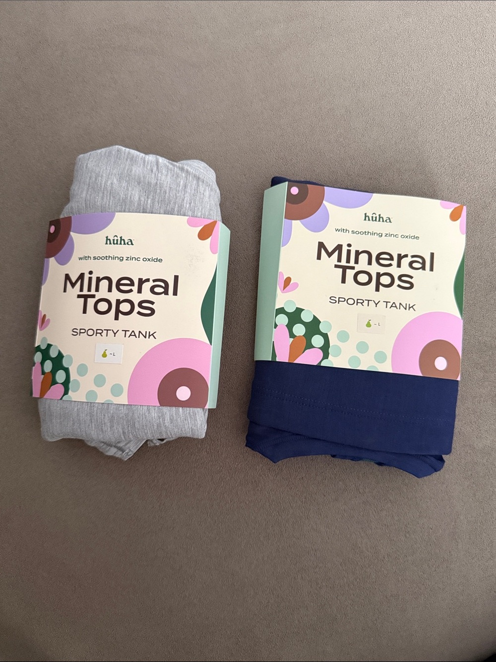 NWT Huha Sporty Crop Tank Mineral Tops bundle